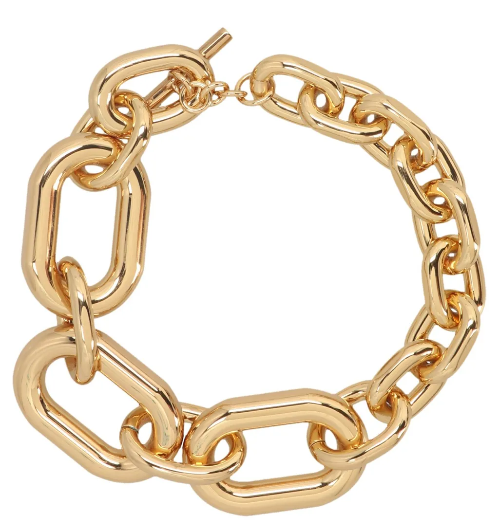 Paco Rabanne Chain-Link Choker Necklace