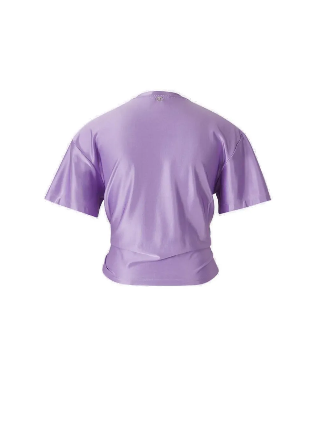 Paco Rabanne Piercing Embellished Cropped T-Shirt