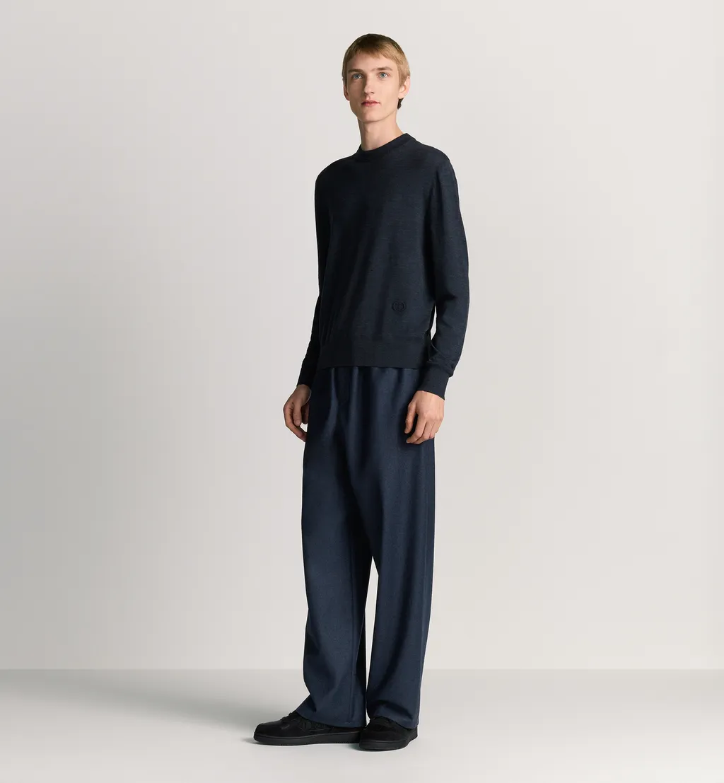 Cd Icon Round Neck Sweater