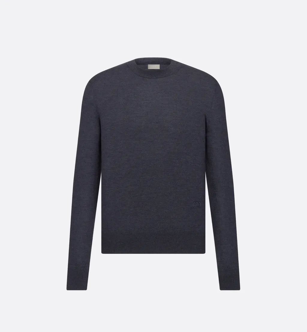 Cd Icon Round Neck Sweater