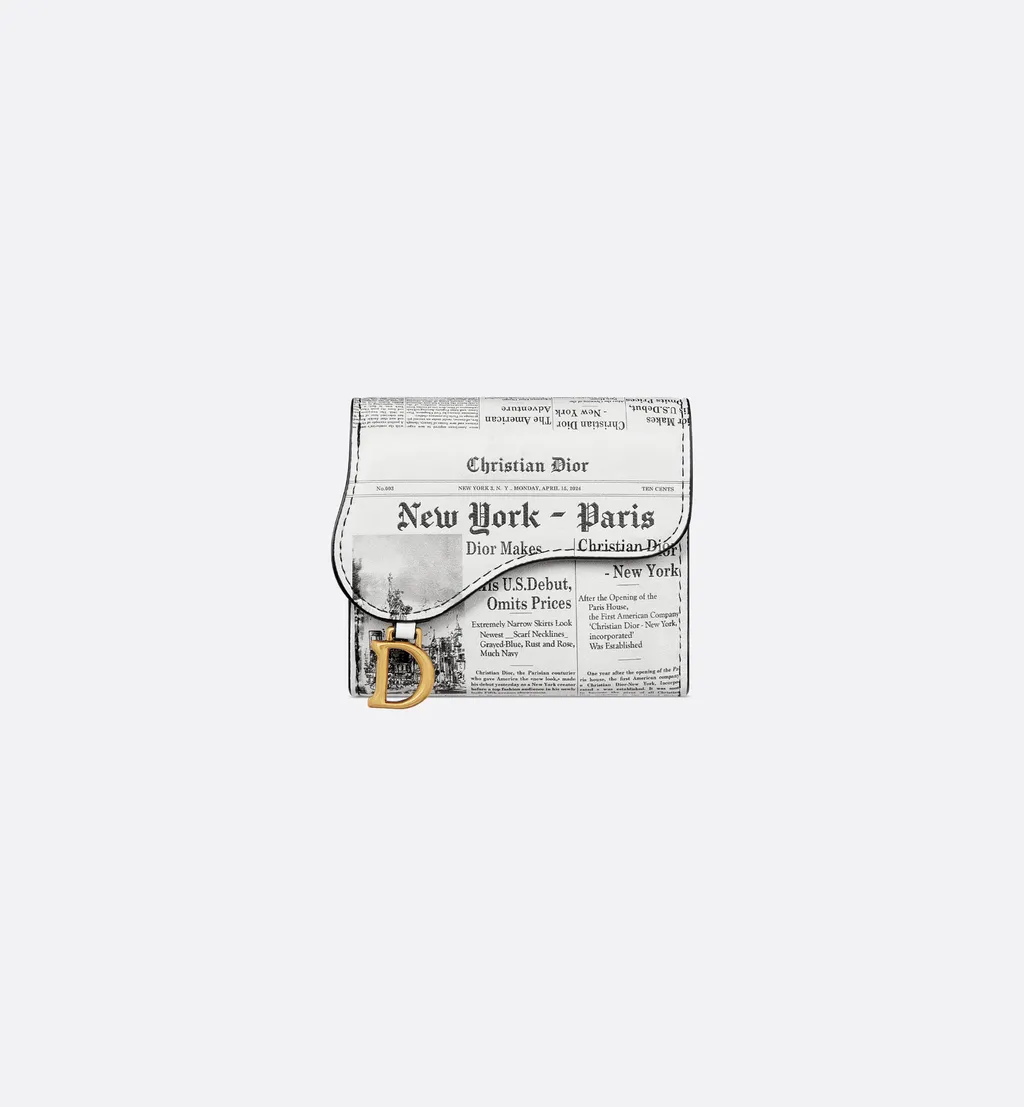 Saddle Lotus Wallet
