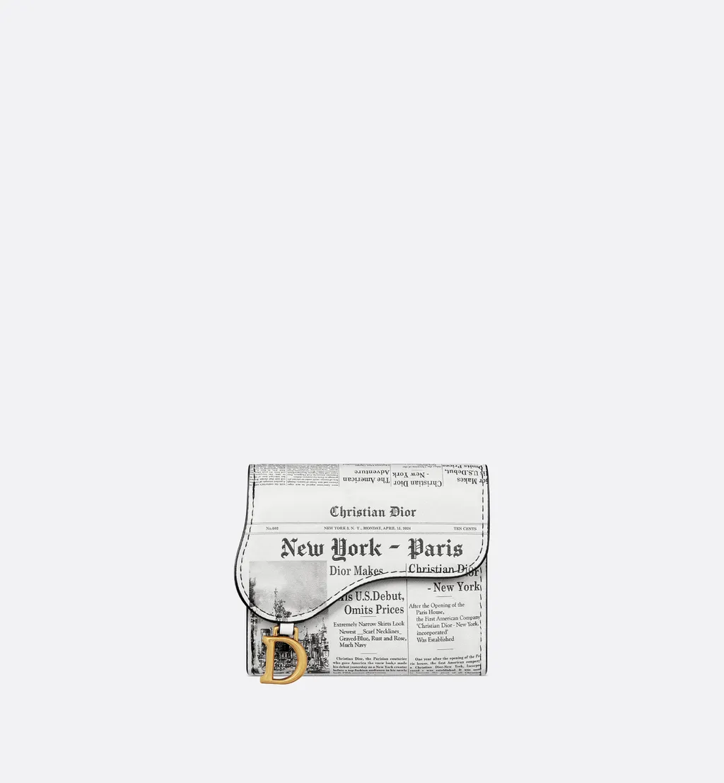 Saddle Lotus Wallet