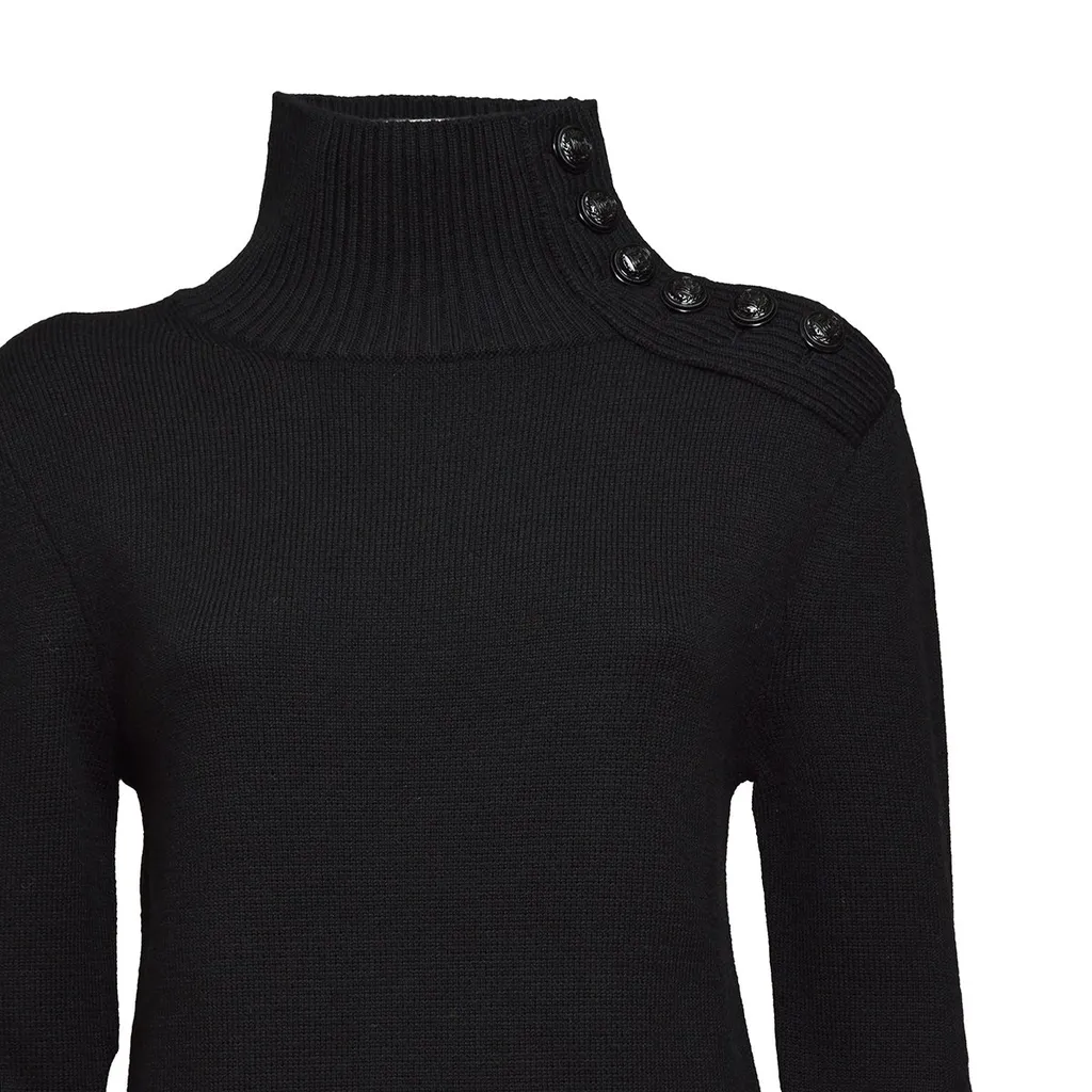 Paco Rabanne Roll-Neck Knitted Jumper