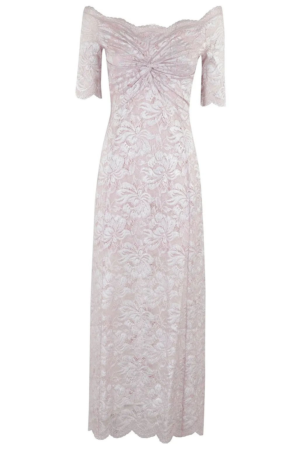 Paco Rabanne Off-Shoulder Knot Dress