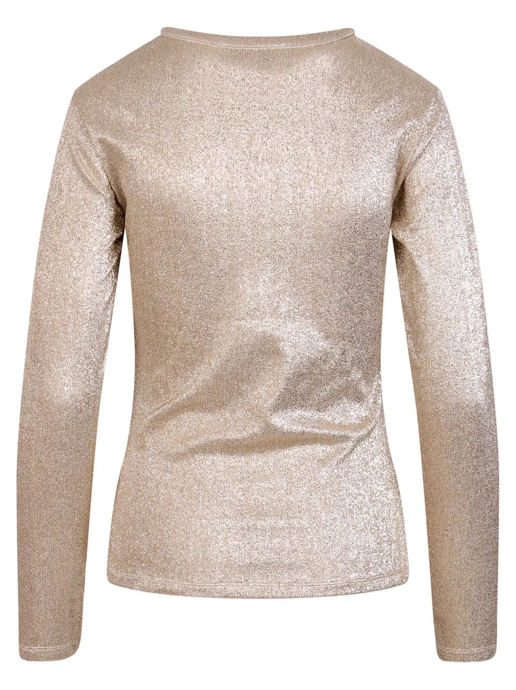 Paco Rabanne Fitted Crewneck Long-Sleeved Top