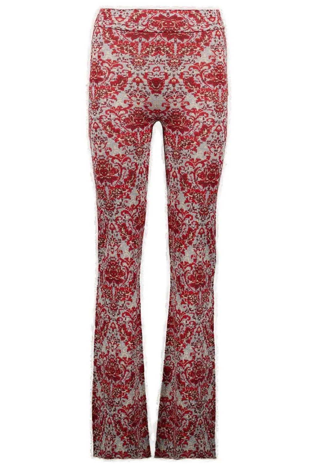 Paco Rabanne Paisley Jacquard Lurex Slim Trousers