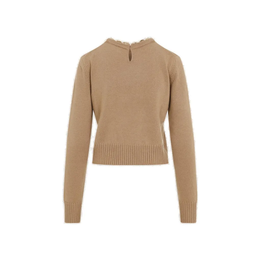 Paco Rabanne Embellished Crewneck Jumper