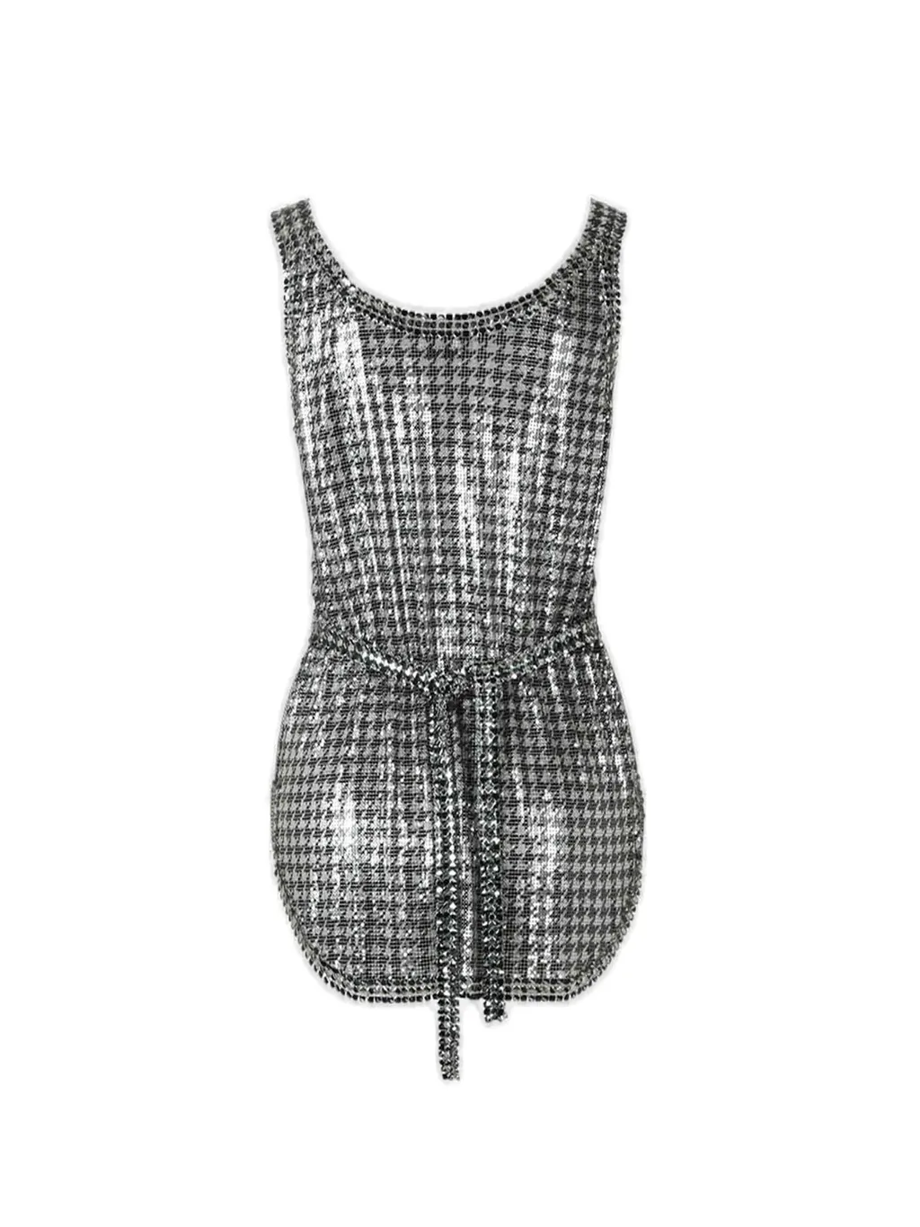 Paco Rabanne Metallic Effect Sleeveless Top