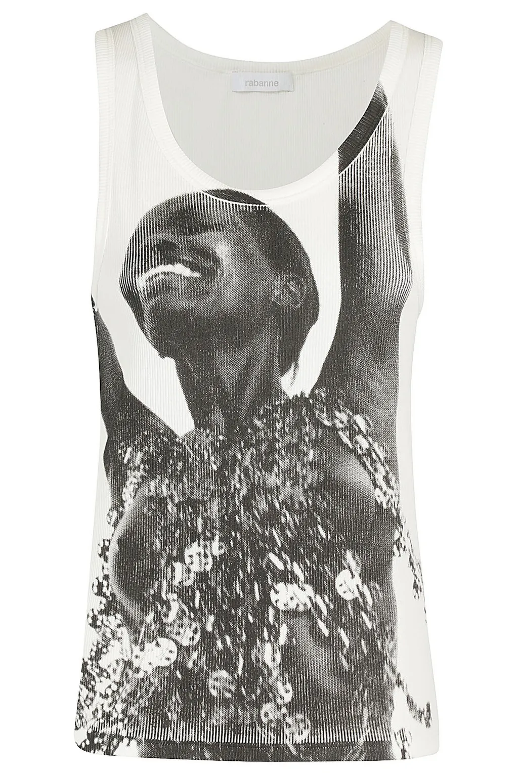 Paco Rabanne X Jean Clemmer Printed Top