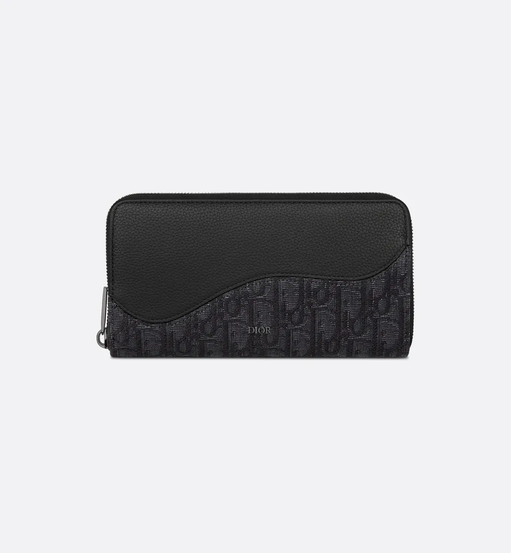Saddle Long Zipped Wallet