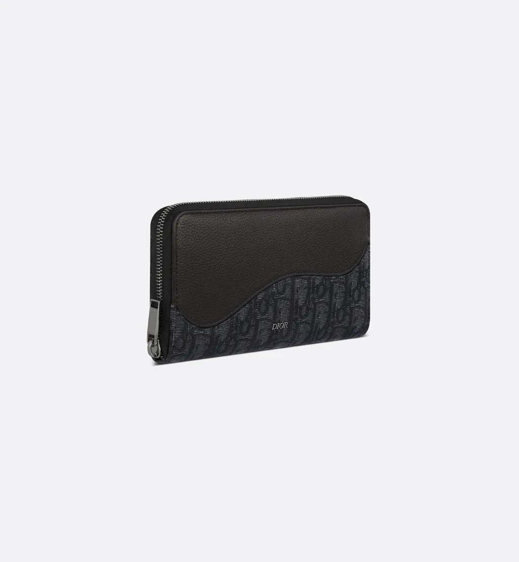Saddle Long Zipped Wallet
