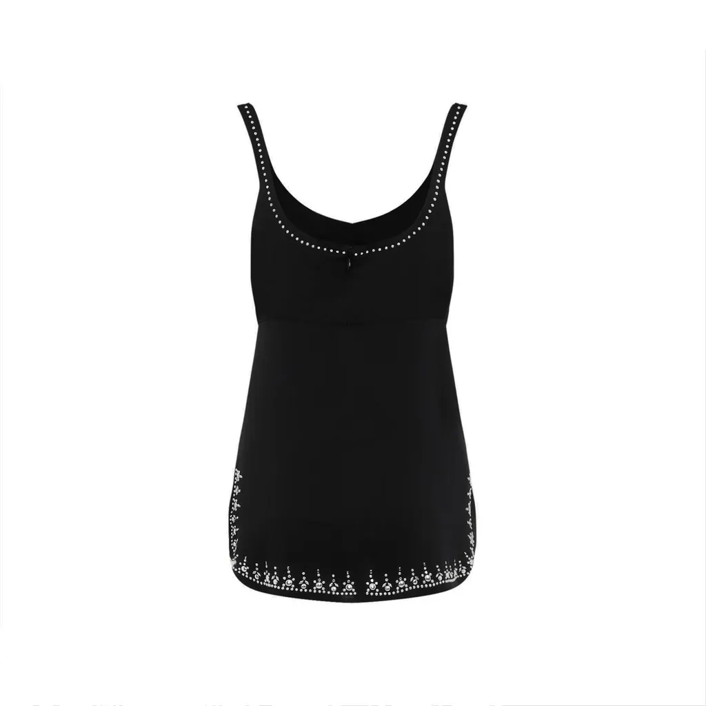 Paco Rabanne Embellished Sleeveless Top