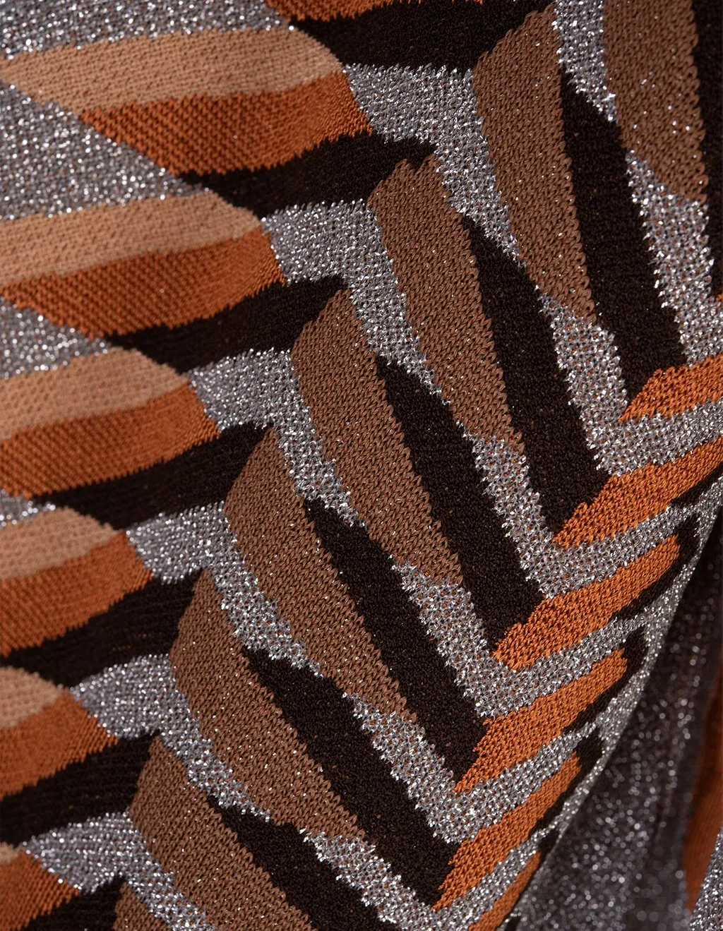 Paco Rabanne Long-Sleeved Lurex Jacquard Jumper