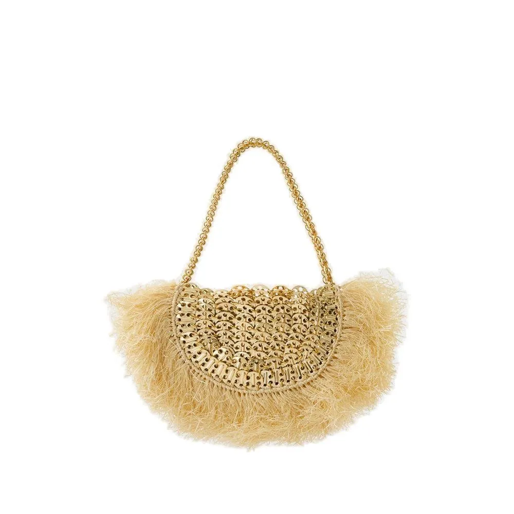 Paco Rabanne Iconic 1969 Frayed Edge Shoulder Bag