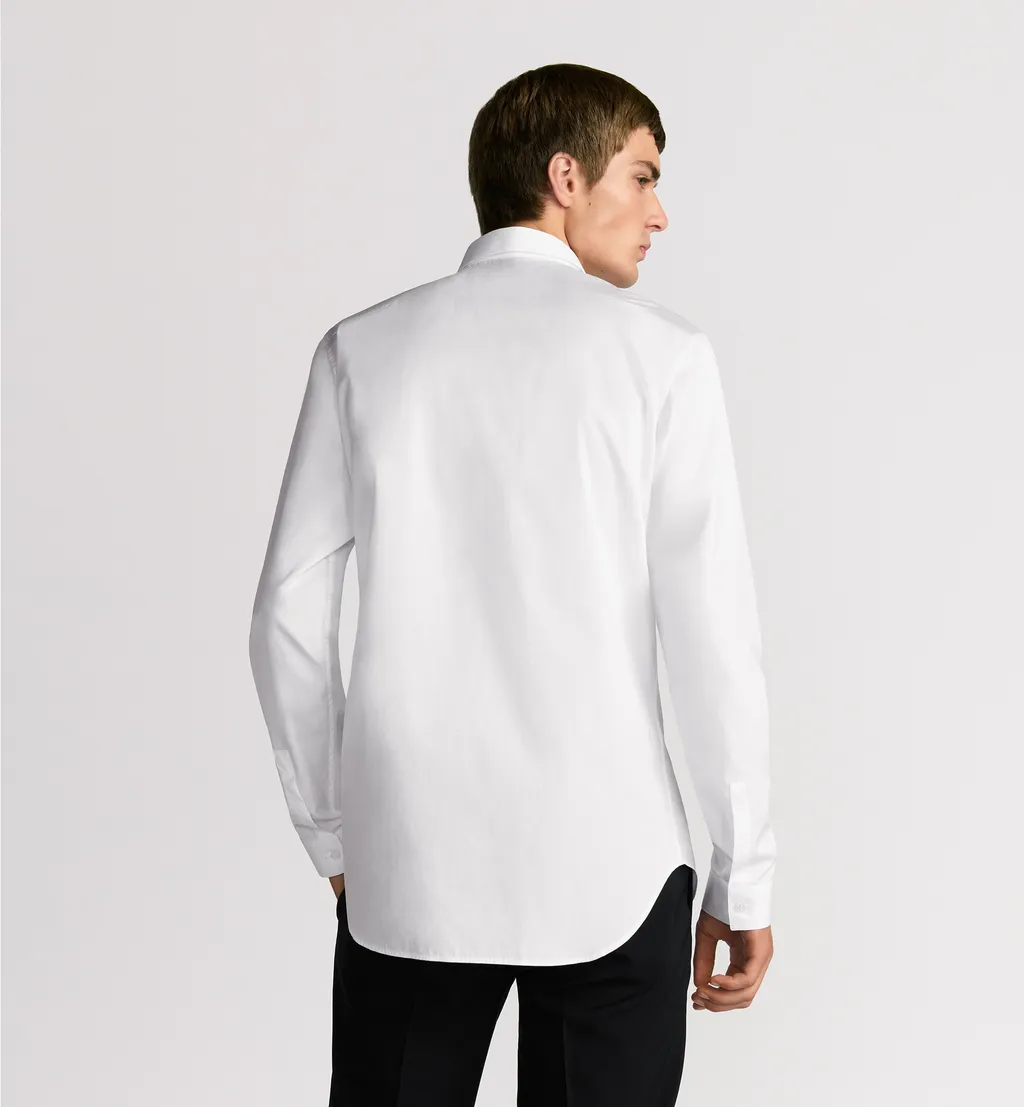 Shirt With Dior Embroidery