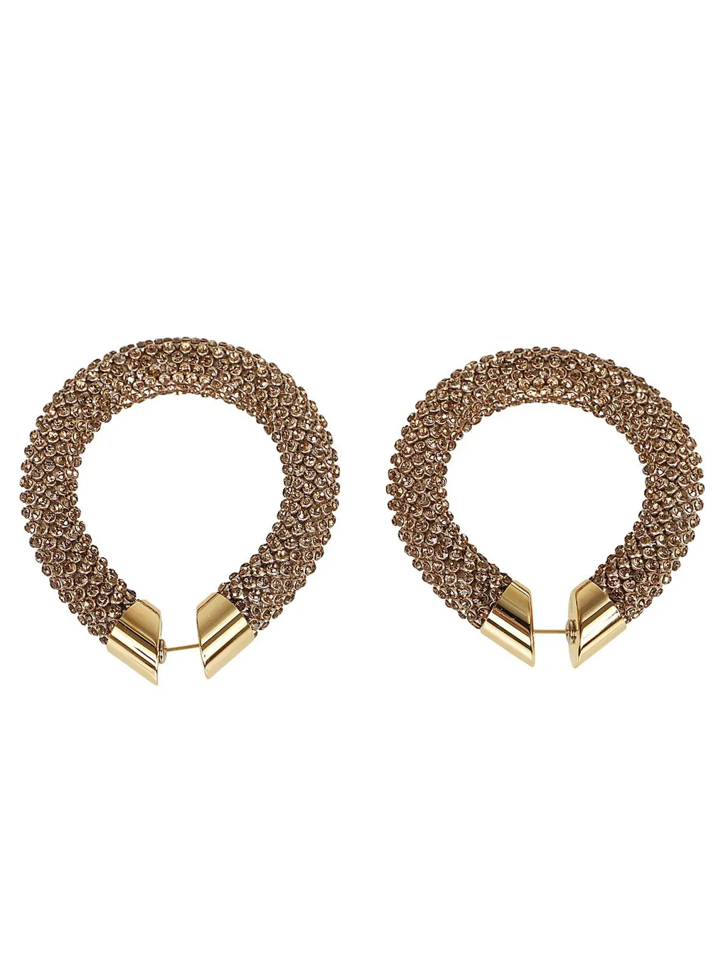Paco Rabanne Embellished Pixel Earrings