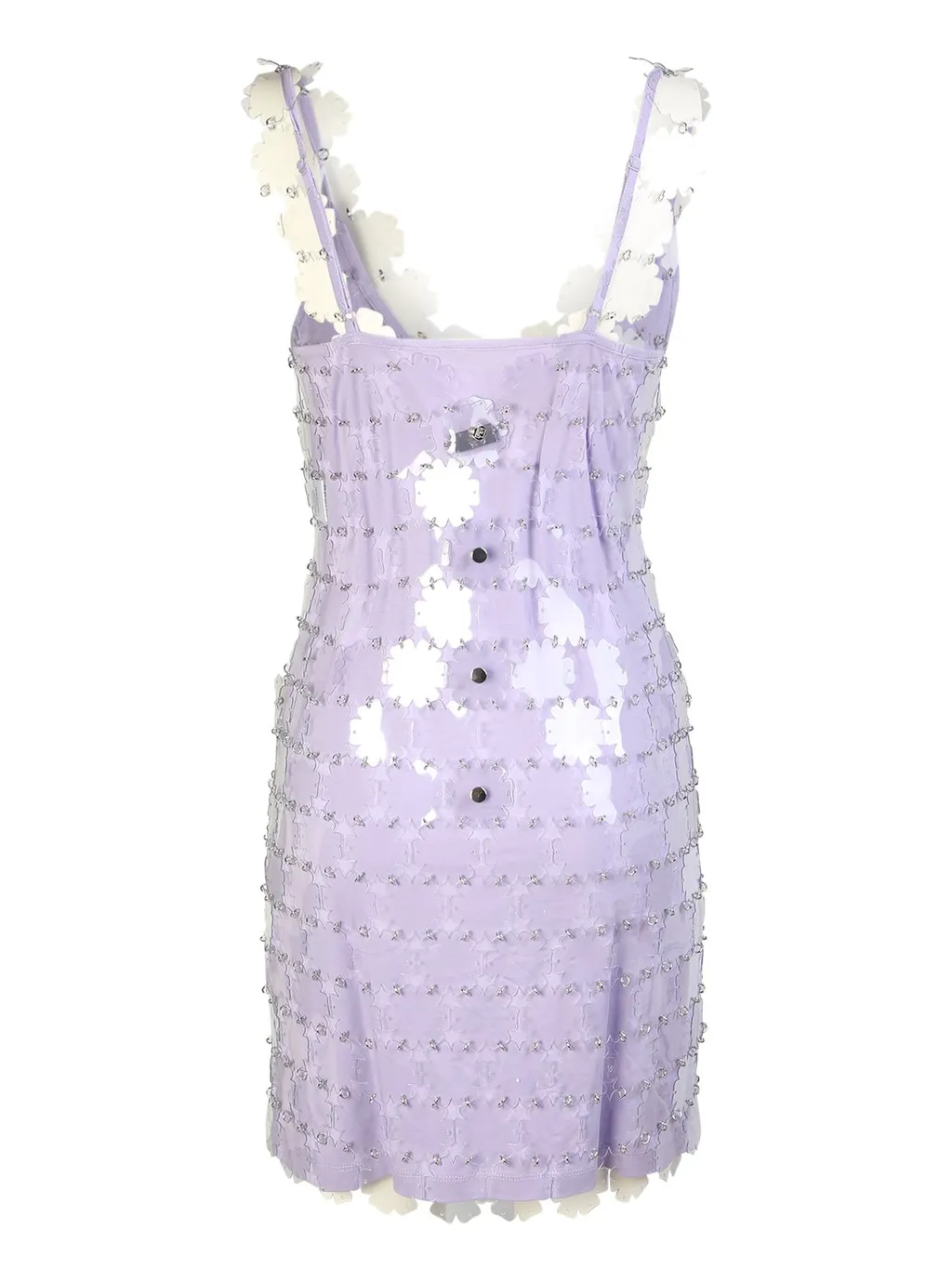 Paco Rabanne Sequin-Embellished Sleeveless Mini Dress