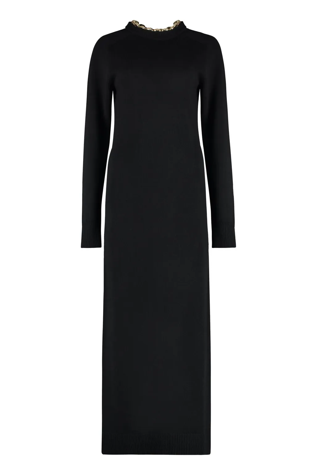 Paco Rabanne Long Sleeved Knitted Dress