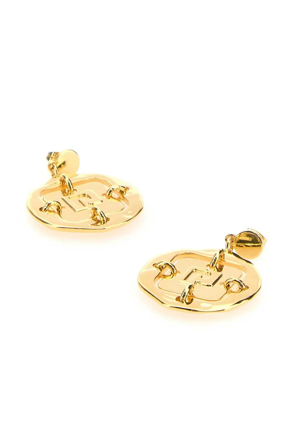 Paco Rabanne Polished Drop Earrings
