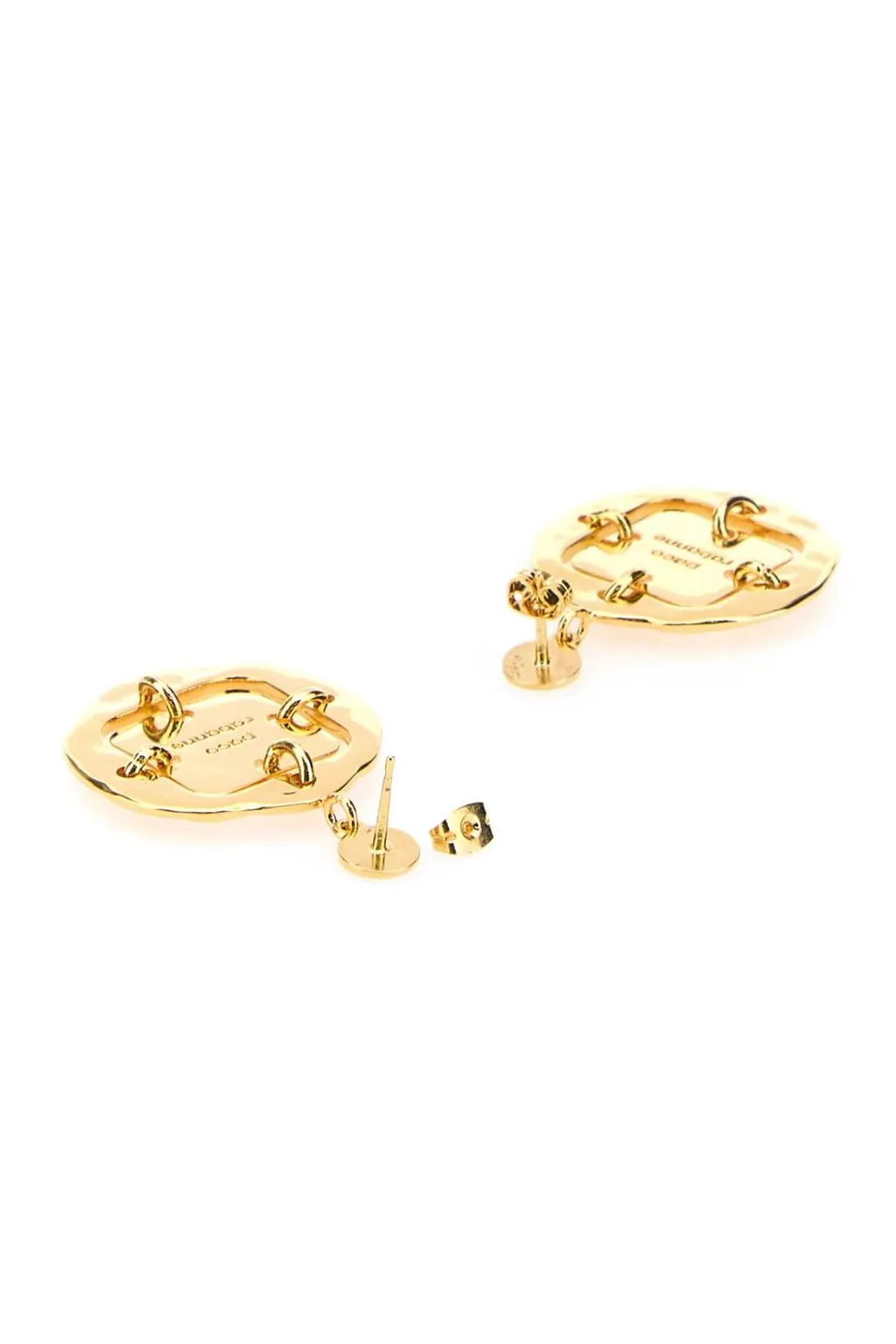 Paco Rabanne Polished Drop Earrings
