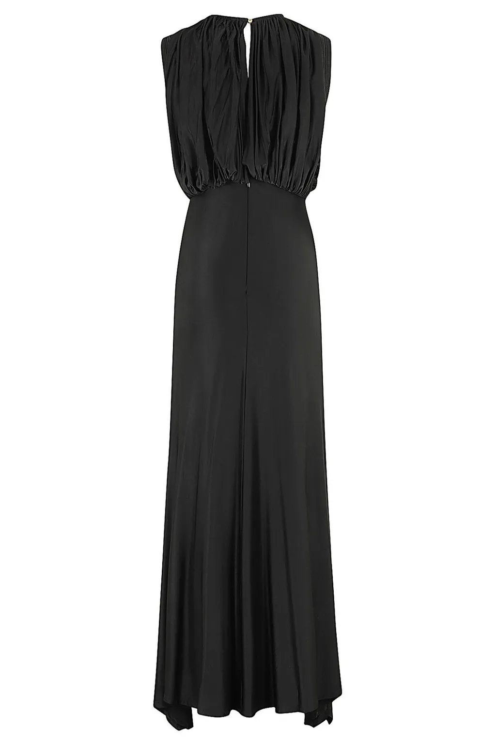Paco Rabanne Gather Detailed Midi Dress