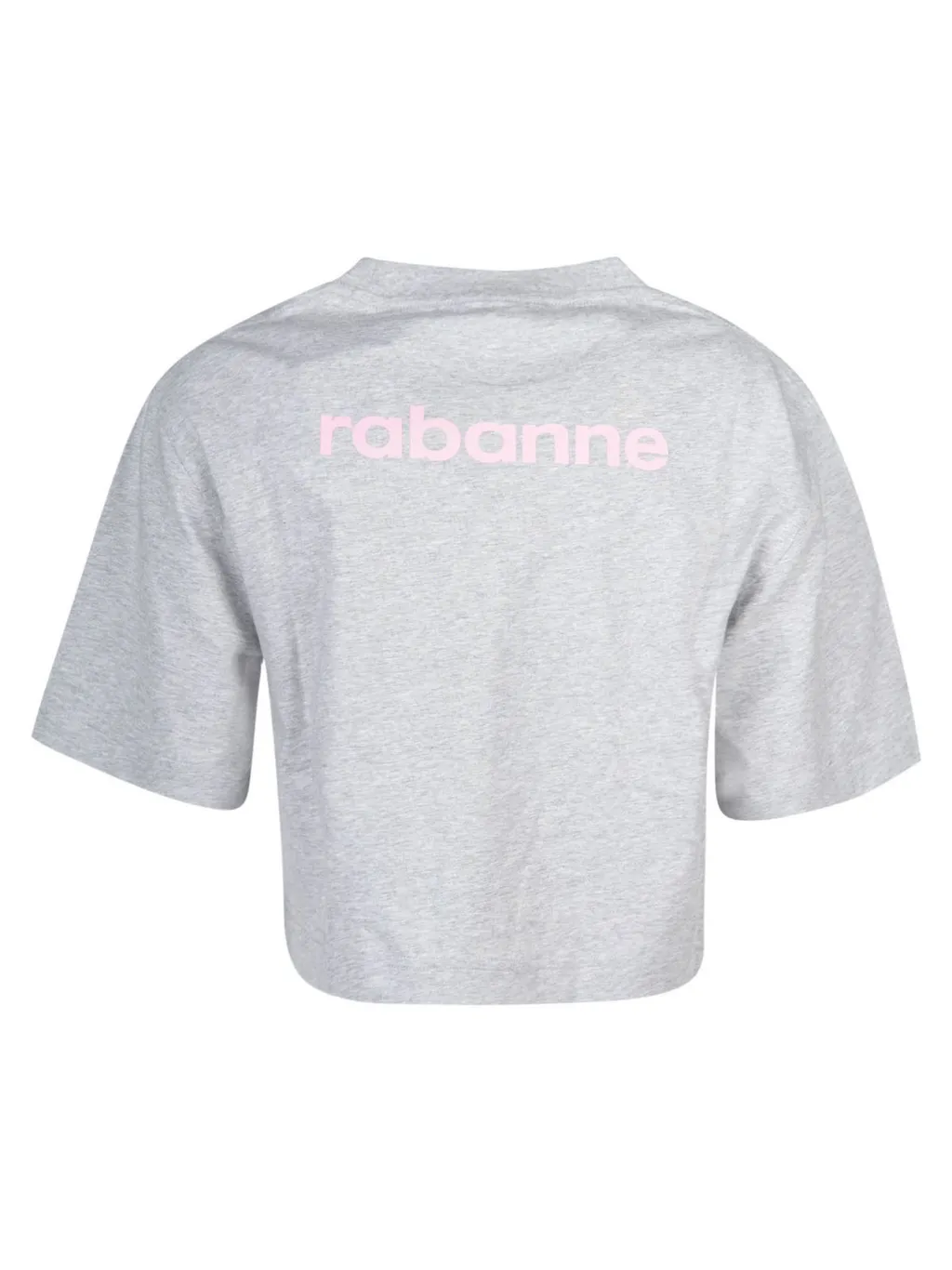 Paco Rabanne Logo Printed Cropped T-Shirt