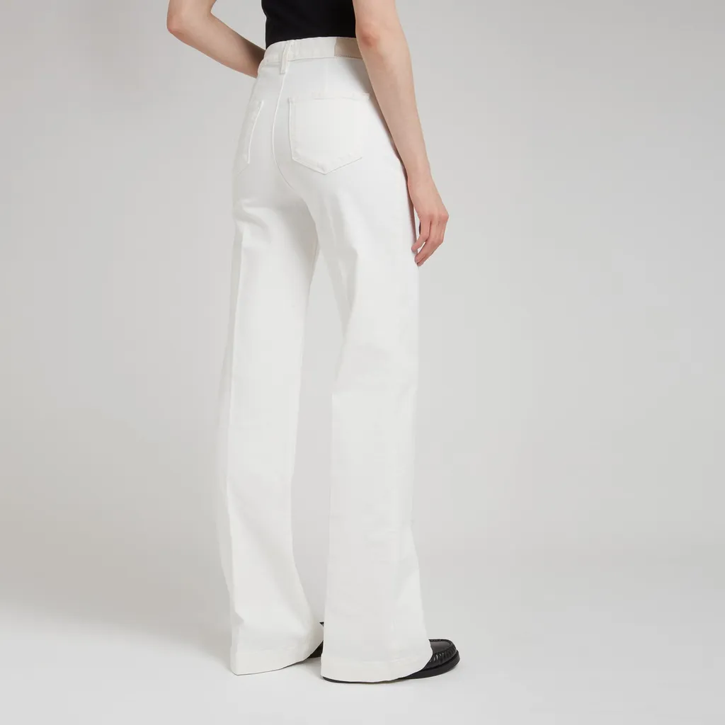 Paige Leenah Flared Denim Jeans