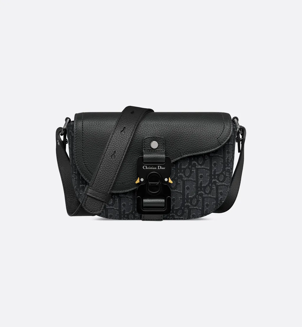 Mini Saddle Messenger Bag With Flap
