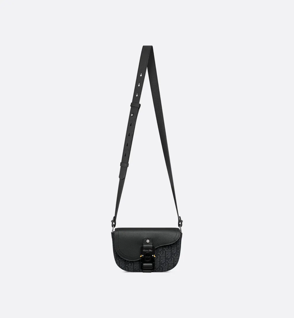 Mini Saddle Messenger Bag With Flap