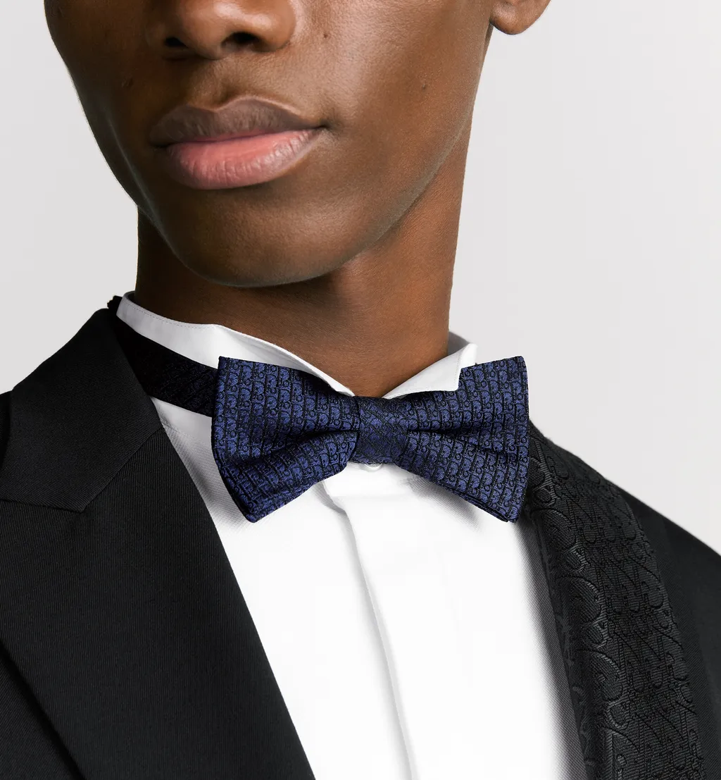 Dior Oblique Bow Tie