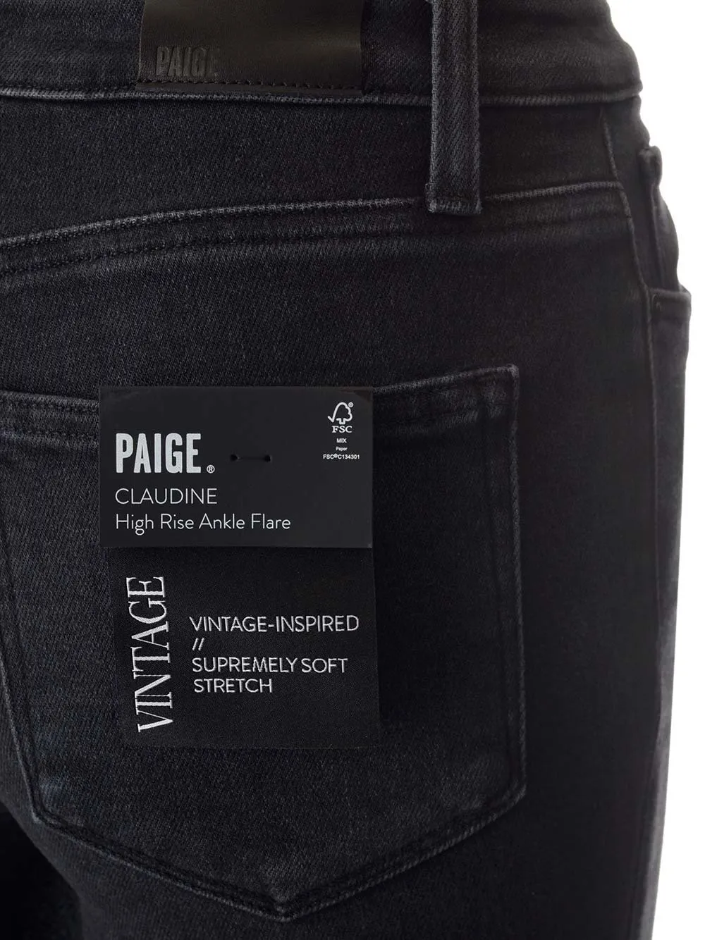 Paige Claudine Cropped Flared Jeans