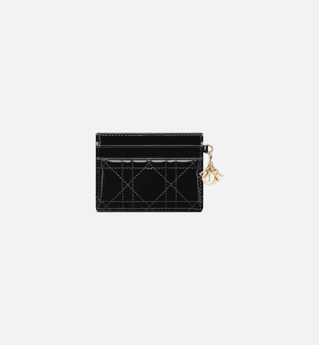 Lady Dior Freesia Card Holder