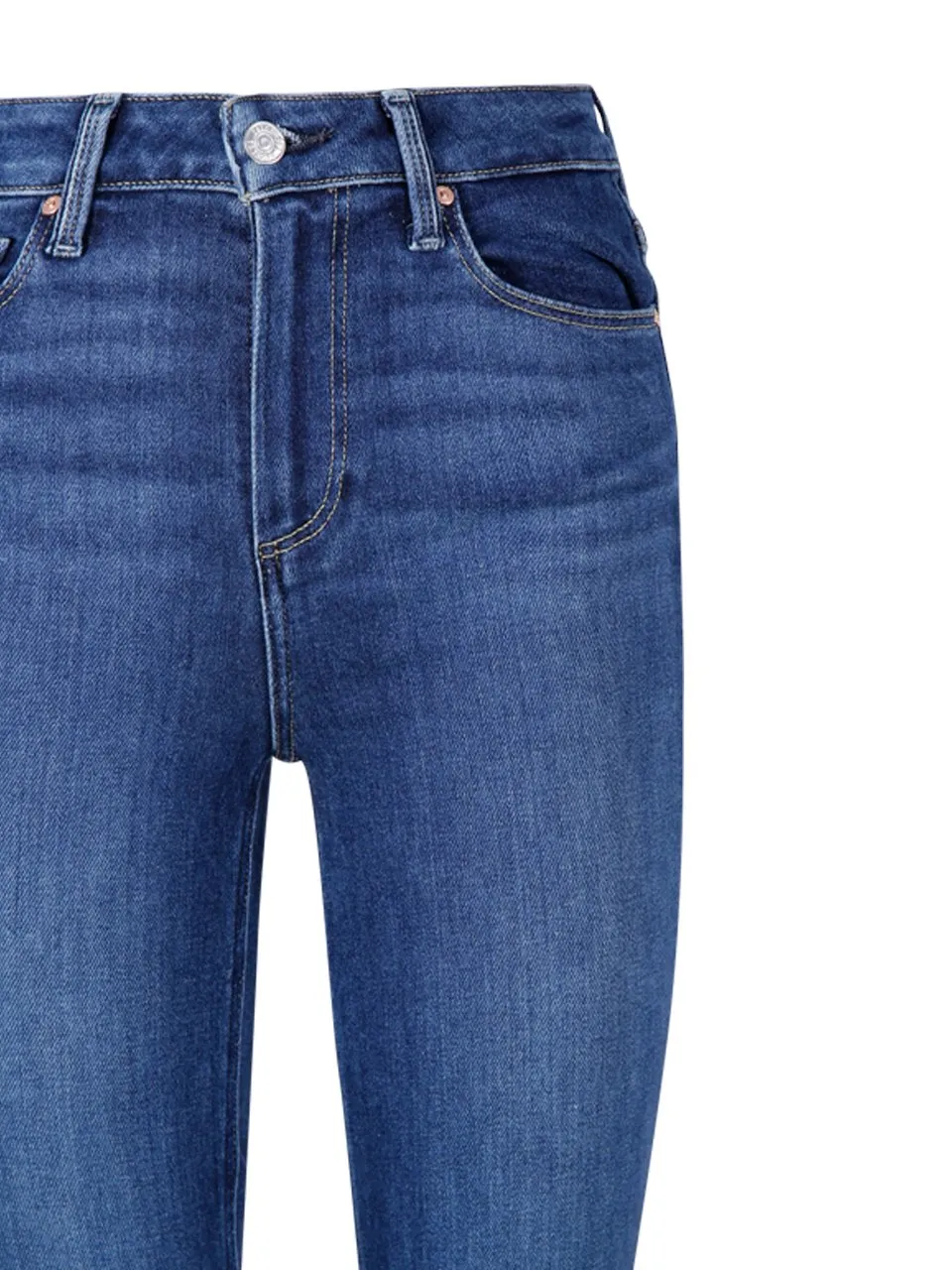 Paige Flared-Leg Cropped Jeans