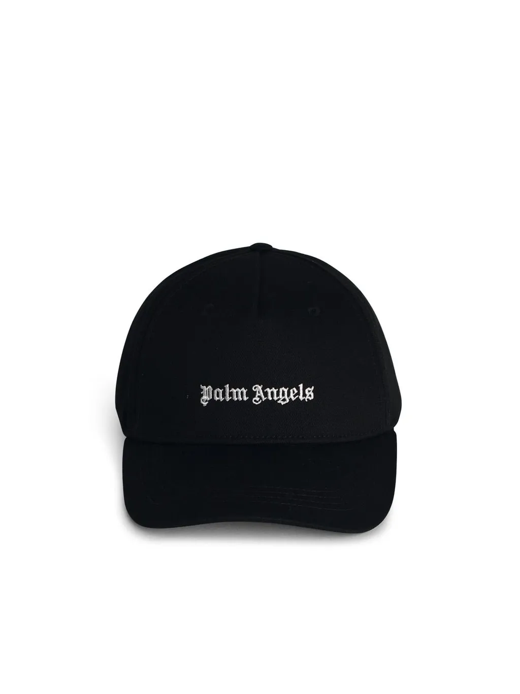 Palm Angels Logo Embroidered Baseball Cap