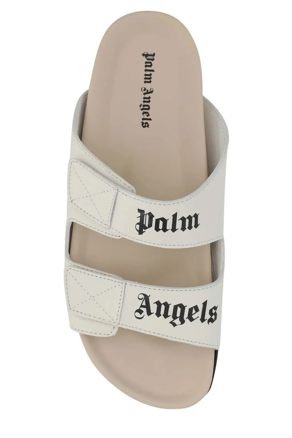 Palm Angels Logo Printed Slip-On Sandals