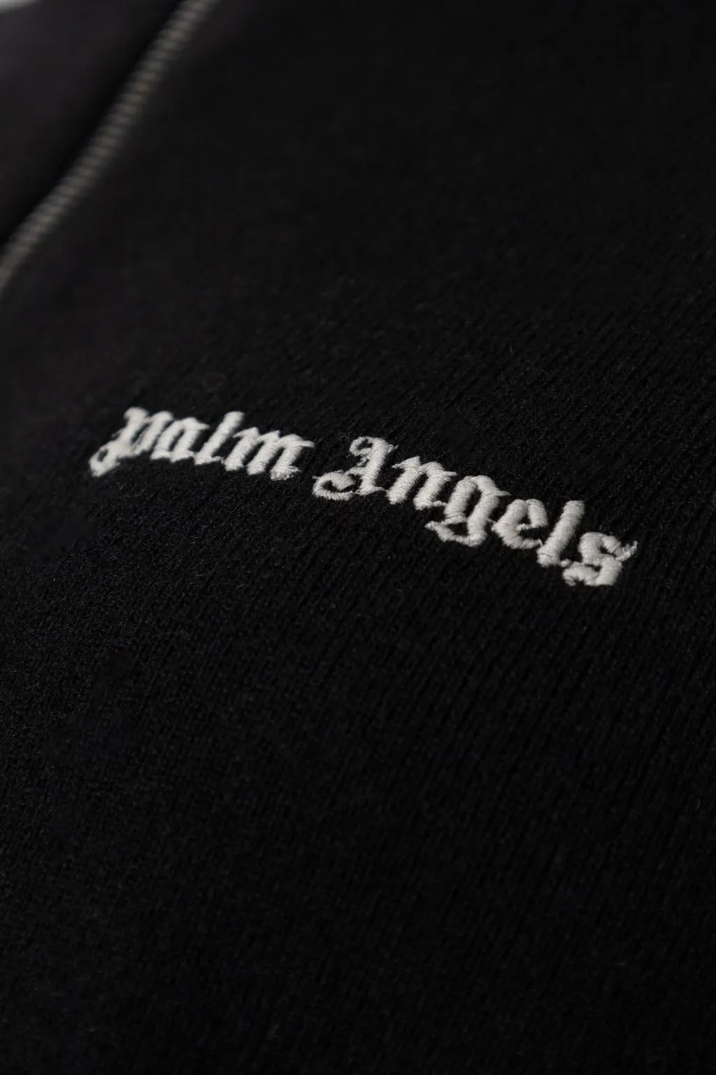 Palm Angels Logo Embroidered Cardigan