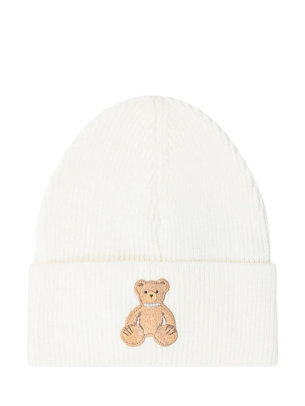 Palm Angels Bear Patch Knitted Beanie