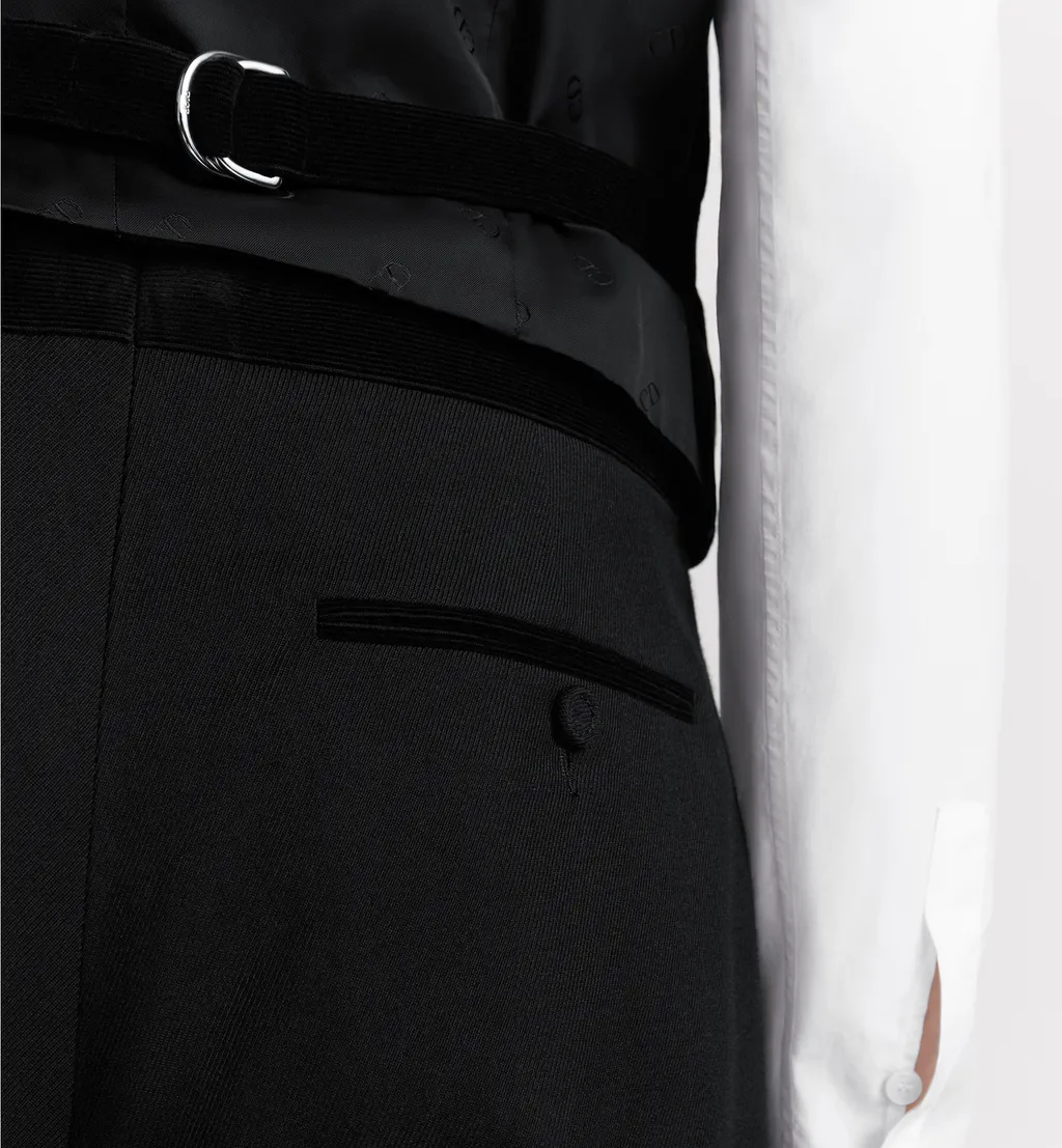 Pants With Corduroy Details
