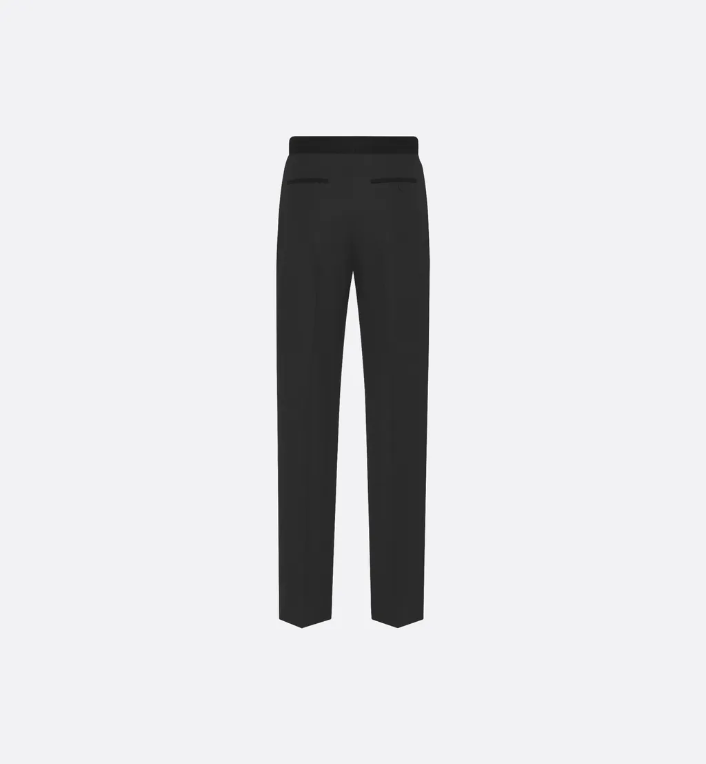 Pants With Corduroy Details