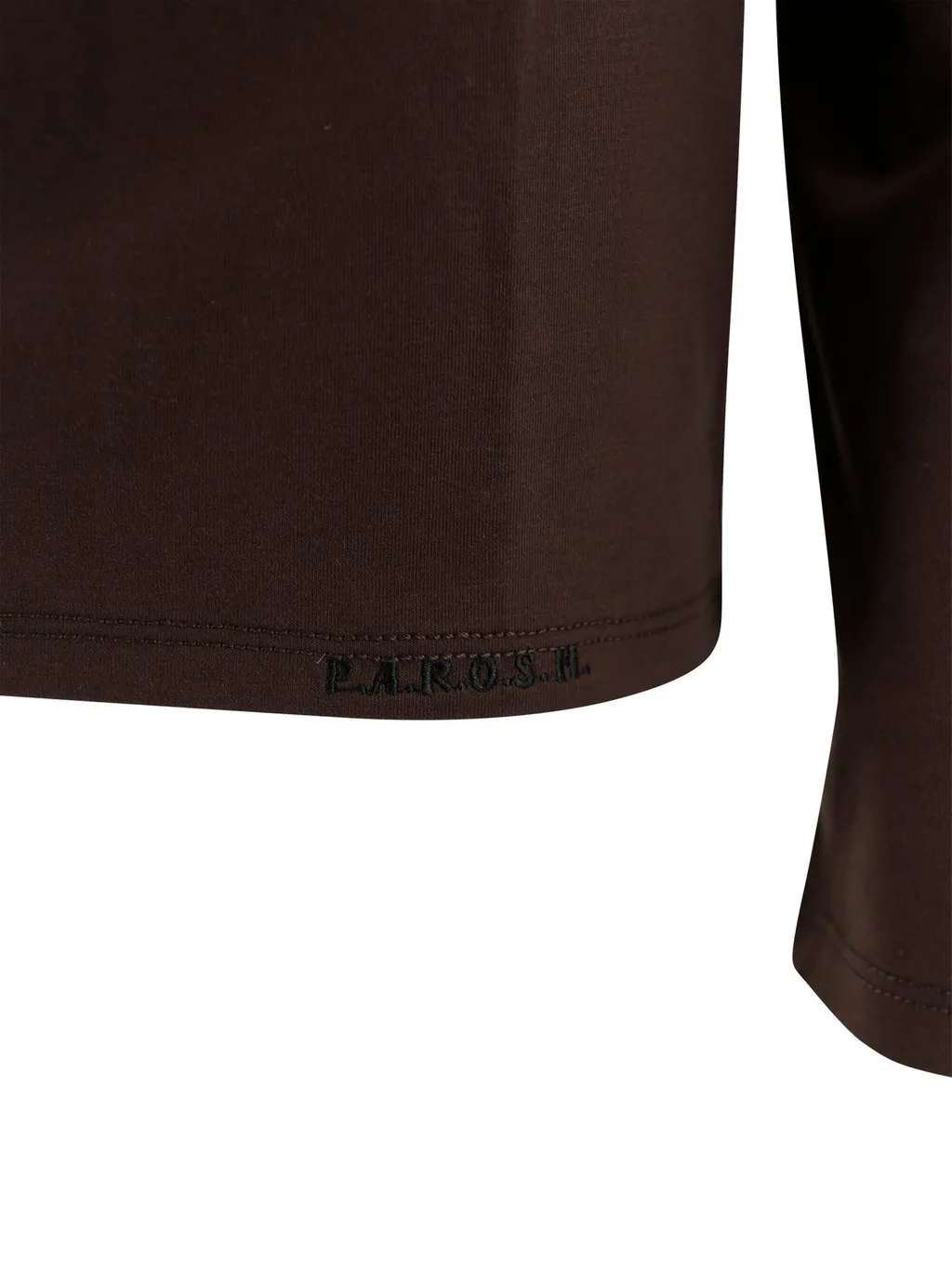 P.A.R.O.S.H. Logo Embroidered Crewneck Top