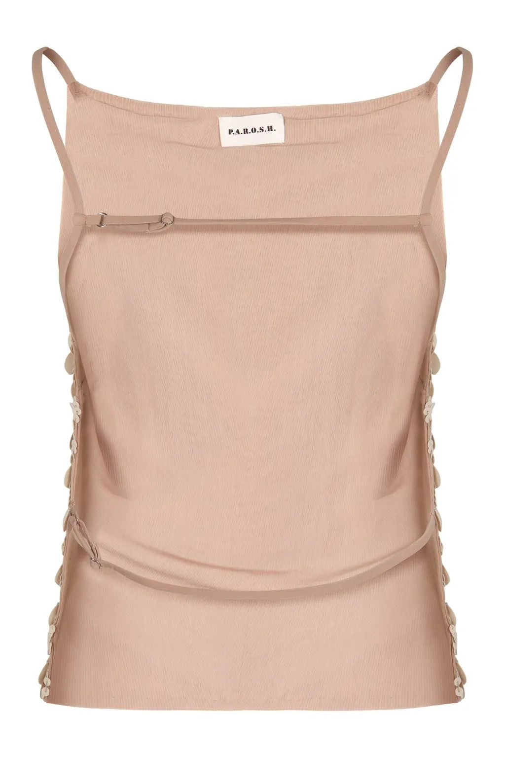 P.A.R.O.S.H. Sequin Detailed Top