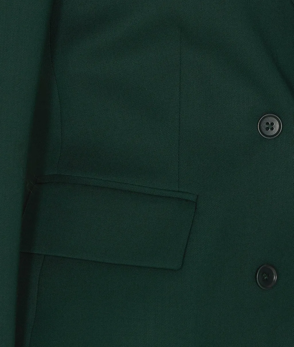 P.A.R.O.S.H. Double-Breasted Cropped Blazer