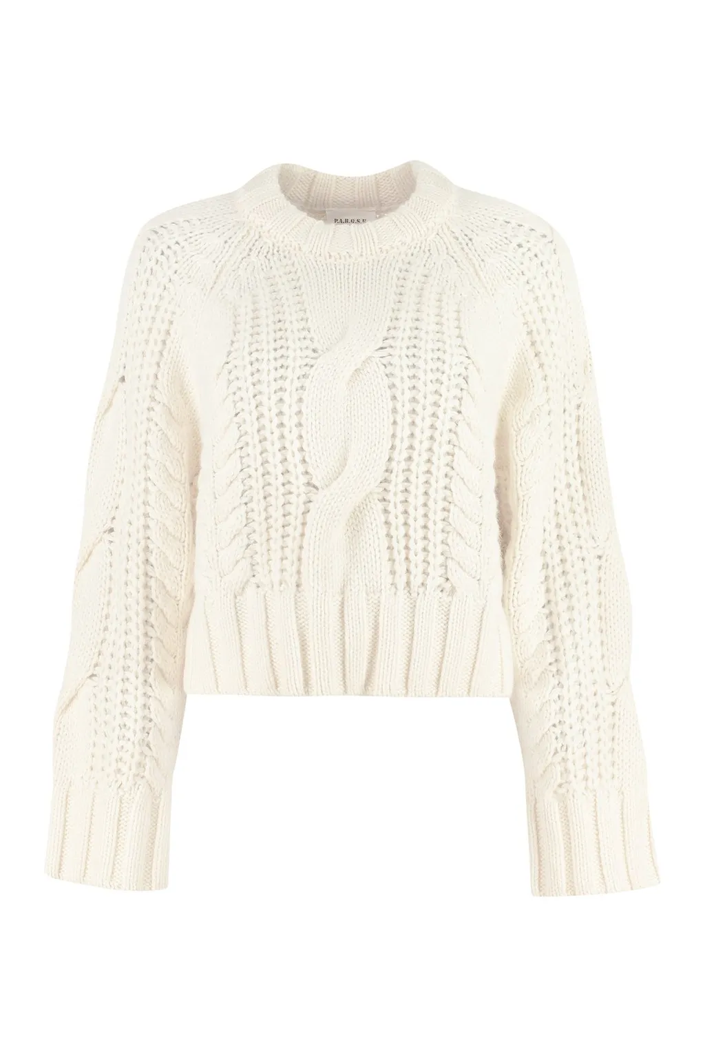 P.A.R.O.S.H. Livia Cable Knitted Jumper