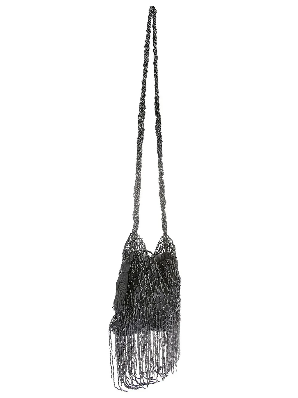 P.A.R.O.S.H. Fringed Bead Embellished Crossbody Bag