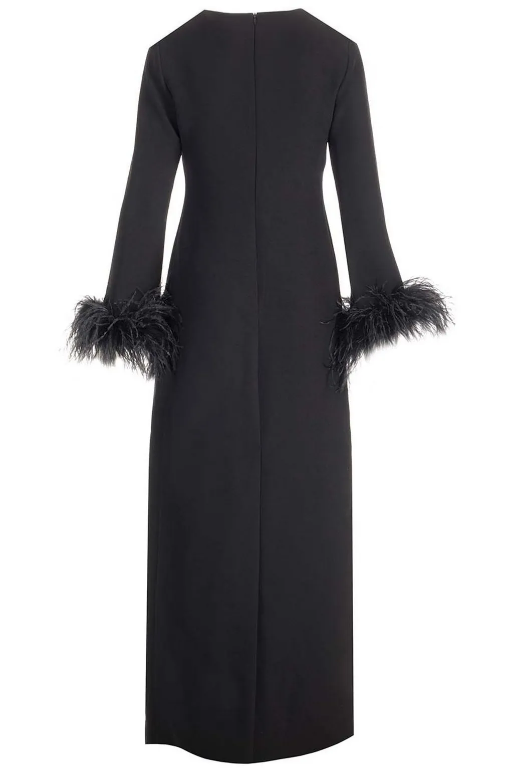 P.A.R.O.S.H. Long-Sleeved Midi Dress