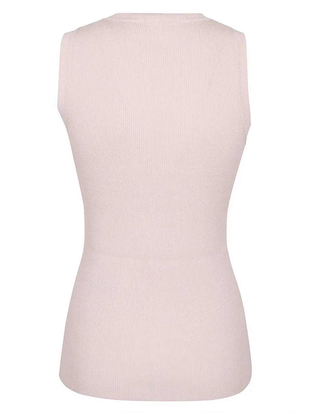 P.A.R.O.S.H. Scoop Neck Fine Ribbed Top