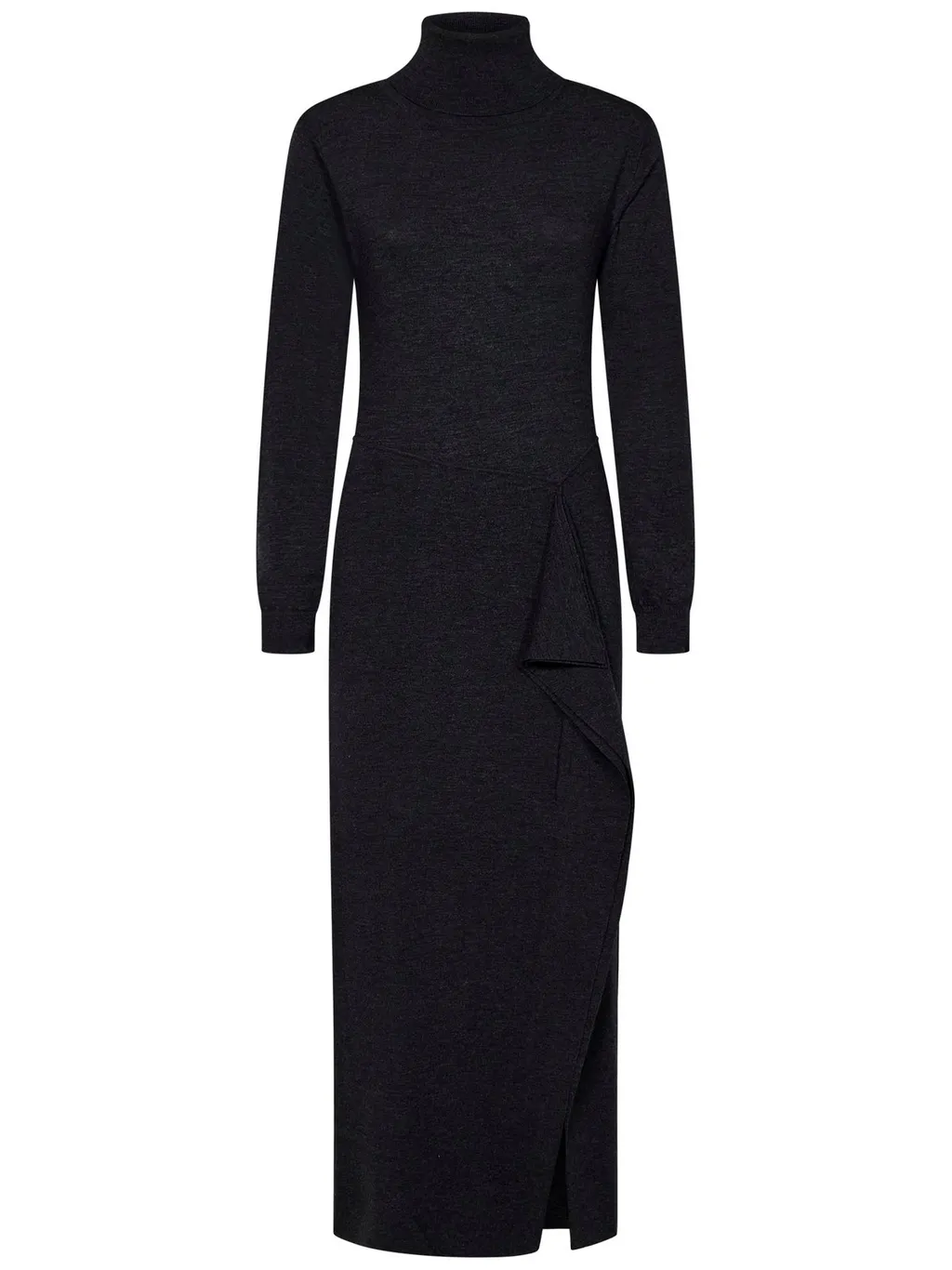 P.A.R.O.S.H. Draped Detailed Midi Dress