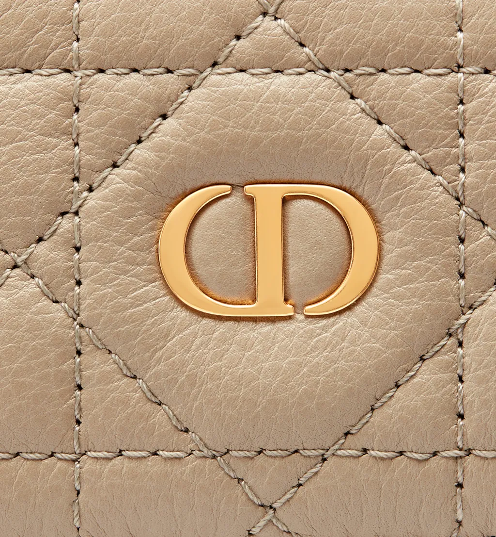 Dior Caro Freesia Card Holder