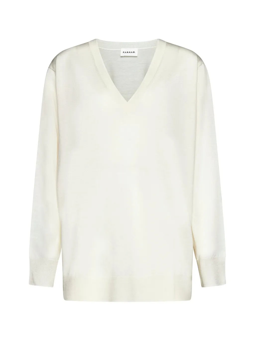 P.A.R.O.S.H. V-Neck Knitted Top