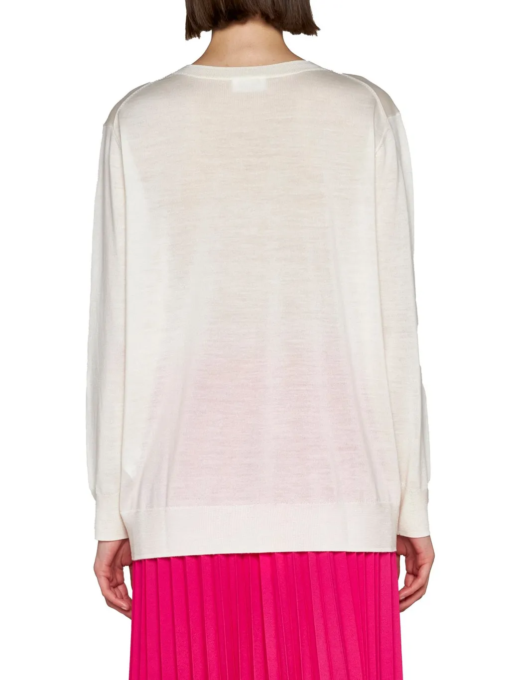 P.A.R.O.S.H. V-Neck Knitted Top